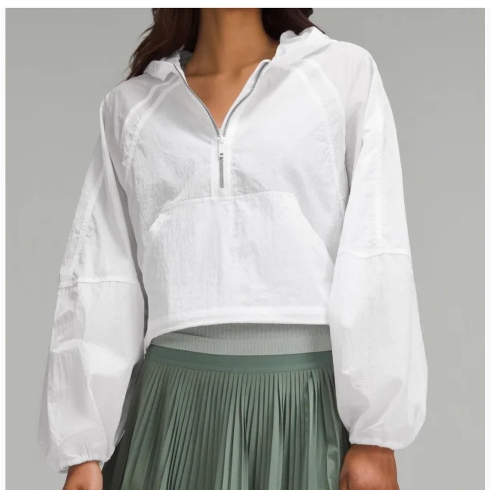 Like New Lululemon Scuba Cropped Anorak, sz 6